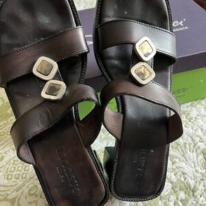 Sesto Meucci Sandal, Black, 8.5N